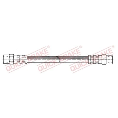 Billede af QUICK BRAKE 22.003 Bremseslange 204 M10x1 BMW: 5 Sedan, 3 Cabriolet, VOLVO: V70 I, 850 Stationcar, Sedan