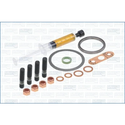 Billede af AJUSA JTC11744 Montagesæt, lader with studs, syringe oil med pakninger monteringsvejledning VOLVO: V50, V70 3, S40 II