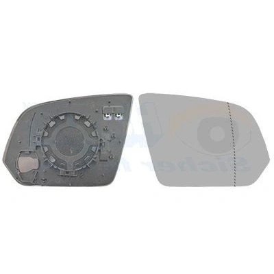 Billede af Van WEZEL 3082838 Spejlglas højre MERCEDES BENZ: Vito
