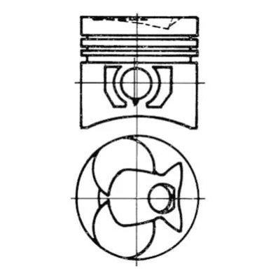 Billede af Stempel KOLBENSCHMIDT 93444620