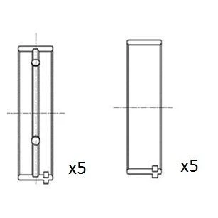 Billede af Krumtapakselleje FAI AutoParts BM1006 STD
