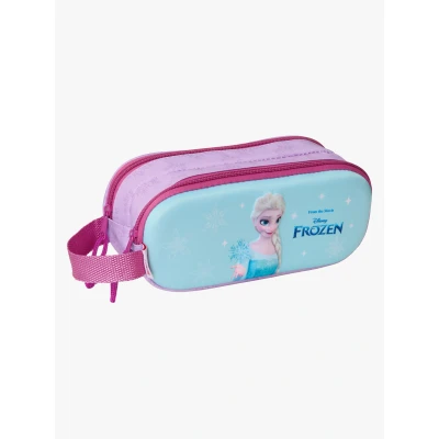 Billede af Frozen Skoletaske Pink Himmelblå 21 x 8 6 cm