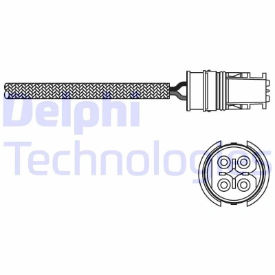 Billede af DELPHI ES20274 12B1 Lambdasonde pladesonde, opvarmet MERCEDES BENZ: Sprinter 2 T Bus, CLK Coupe