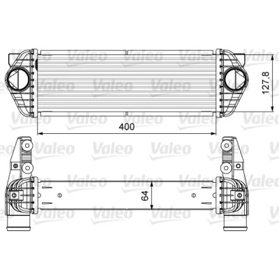 Billede af VALEO 818607 Intercooler uden EGR ventil FORD: Transit Connect Mk1 Van