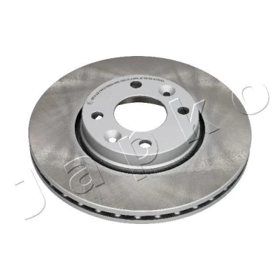 Billede af JAPKO 60013C Bremseskiver foraksel 259,6 22 4 61 ventileret lakeret RENAULT: Clio 3, III Grandtour, MEGANE 2 Kombi, NISSAN: Note I, MICRA 5
