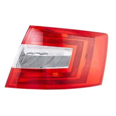 Billede af HELLA 2SK 011 053 101 Baglygter højre H21W, P21W, PY21W, W5W uden pærer lampeholder SKODA: Octavia 3 Schrägheck