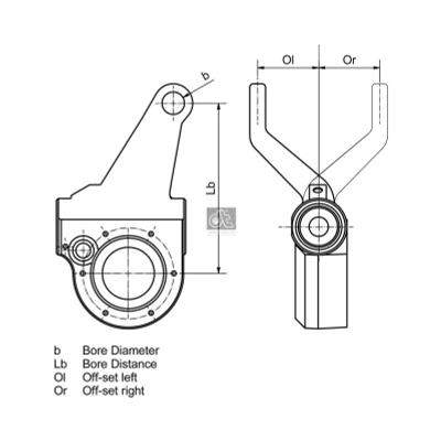 Billede af DT Spare Parts 1.18635 Stangsystem, bremsesystem