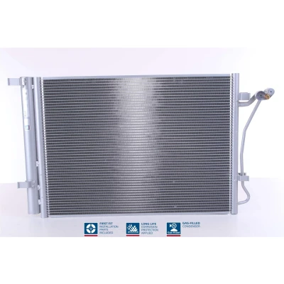 Billede af NISSENS 941144 Kondensator med tørrer Aluminium 533 R 134a HYUNDAI: i20 I Hatchback