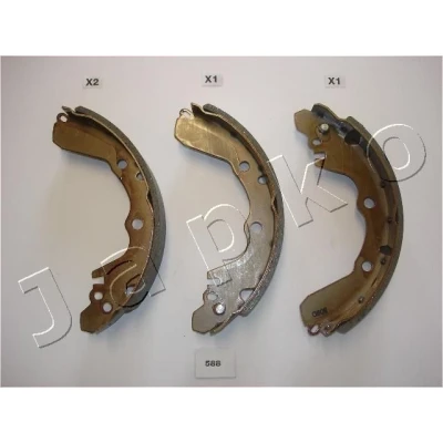 Billede af JAPKO 55588 Bremsebakker bagaksel 230 41,6