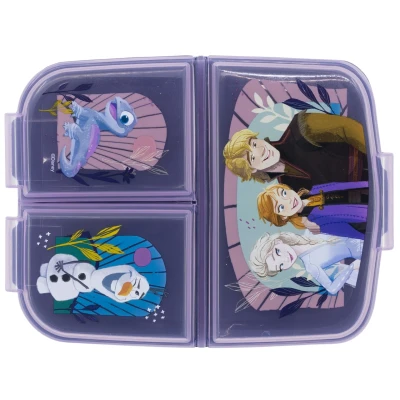 Billede af Disney Frozen Opdelt Madkasse, Lilla
