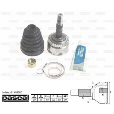 Billede af PASCAL G1X032PC Knokkelled hjulsidet OPEL: Corsa C Hatchback, Meriva A