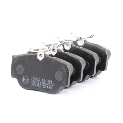 Billede af TOMEX brakes TX 10 381 Bremseklodser foraksel Inkl. slidadvarselskontakt MERCEDES BENZ: 190