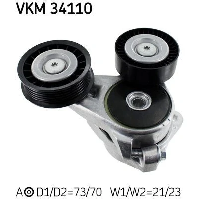 Billede af SKF VKM 34110 Strammehjul FORD: Focus C Max, 2 Kombi,