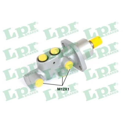 Billede af LPR 1082 Bremsehovedcylinder 22,2 Aluminium 12 X 1 (3) PEUGEOT: 206 Hatchback