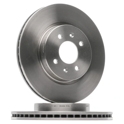 Billede af BOSCH 0 986 479 B05 Bremseskiver 280 22 4 100 ventileret olieret med skruer KIA: RIO 4, 3, Stonic Hatchback, HYUNDAI: i20 II Hatchback