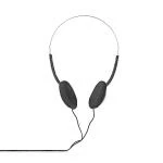 Billede af Kablede On Ear Hovedtelefoner 3.5 mm Kabellængde: 1.20 m Sort