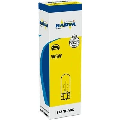 Billede af NARVA 171773000 Glødepære 12 5 W5W FORD: MONDEO 3 Kombi, Ranger Mk3, HYUNDAI: i20 I Hatchback, Getz, SEAT: Mii