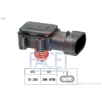 Billede af FACET 10.3051 Sensoren 15 255 Made in Italy OE Equivalent