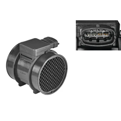 Billede af VALEO 253701 Luftmassemåler med integreret lufttemperatursensor OPEL: Vectra C Caravan, Sedan, Astra H GTC