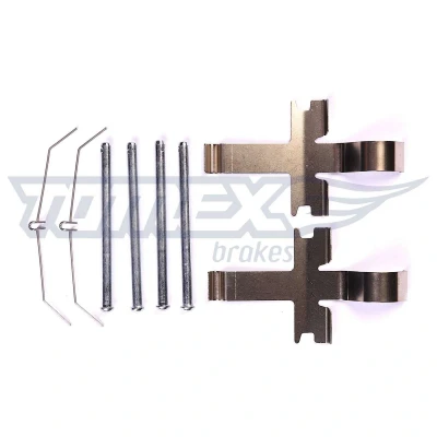 Billede af TOMEX brakes TX 44 03 Tilbehørssæt, skivebremsebelægning foraksel SUBARU: Impreza II Sedan, TOYOTA: Land Cruiser Prado 70 SUV