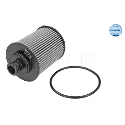Billede af MEYLE 614 322 0007 Oliefilter ORIGINAL Quality med pakning Filterindsats FIAT: 500 Hatchback, Punto III Grande Hatchback