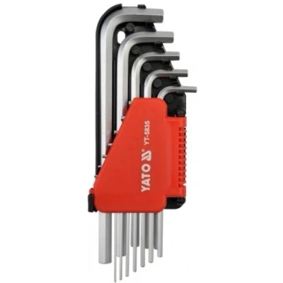 Billede af YATO YT 5835 Vinkelskruetrækkersæt 1/16&quot; 3/8&quot; Krom vanadium stål 12
