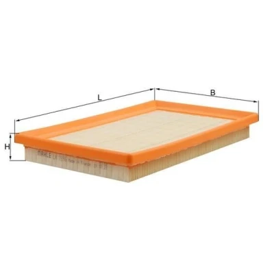 Billede af MAHLE ORIGINAL LX 1896 Luftfilter 32,1 164 271,0 Filterindsats HYUNDAI: Atos