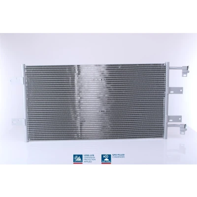 Billede af NISSENS 94678 Kondensator uden tørrer Aluminium 740 R 134a RENAULT: TRAFIC 2 Bus, OPEL: Vivaro A Van