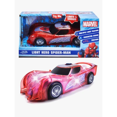 Billede af Marvel Spider Man Light Up Bil 1:32