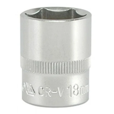 Billede af YATO YT 3813 Skraldenøgleindsats (Hexagon) DIN 3121 18 Krom vanadium stål