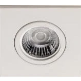 Billede af Daxtor Alu Line Square Downlight 87x87mm Gu10 230v max 20w hvid f/Easy 2 light for Easy Fix bagdåse