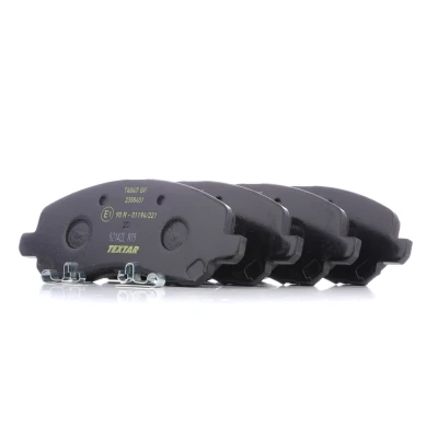 Billede af TEXTAR 2358401 Bremseklodser med akustisk advarsel for slid MITSUBISHI: ASX SUV, Lancer 7, 8 Limousine, DODGE: Caliber, CITROËN: C4 Aircross