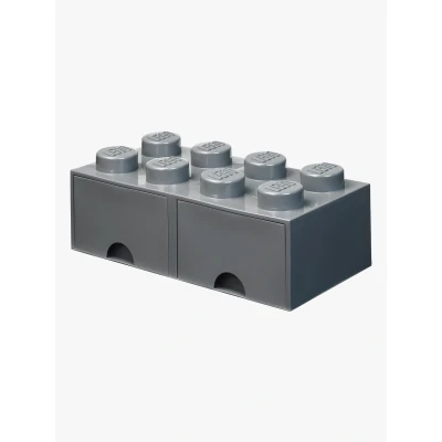 Billede af LEGO Opbevaringskasse m. Skuffe 8, Dark Grey