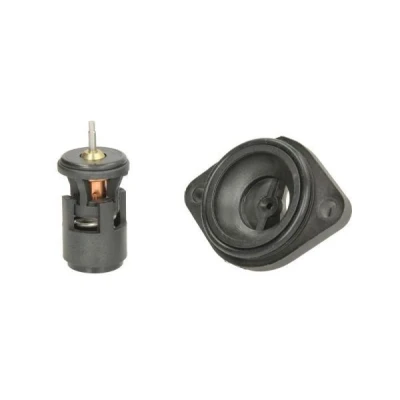 Billede af THERMOTEC D2W004TT Termostat 87 med pakning plastik hus VOLKSWAGEN: GOLF 4, 6, Polo V Hatchback, SEAT: Ibiza 4 Sportcoupe, Altea,