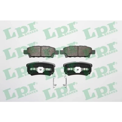 Billede af LPR 05P1373 Bremseklodser MITSUBISHI: Lancer 7, 8 Limousine, Outlander 2 SUV, DODGE: Caliber, Avenger Sedan