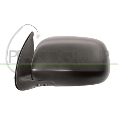Billede af Sidespejl Prasco TY8187124 venstre sort elektrisk konveks, ikke tonet TOYOTA: HILUX 3 Pick up