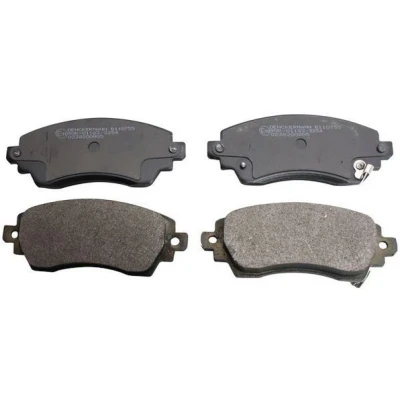 Billede af DENCKERMANN B110755 Bremseklodser foraksel med akustisk advarsel for slid TOYOTA: Corolla VIII Compact, Liftback, Sedan