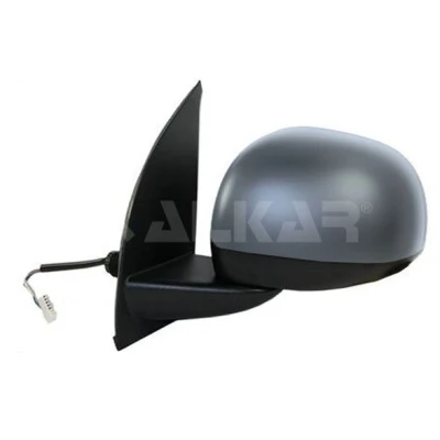 Billede af Sidespejl Alkar 6145934 venstre grundet / primet elektrisk med temperatursensor, konveks FIAT: Panda II Hatchback