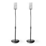Billede af Nedis Speaker Mount Universal Stand 4.5 kg Højde justerbar ABS / Stål Sort