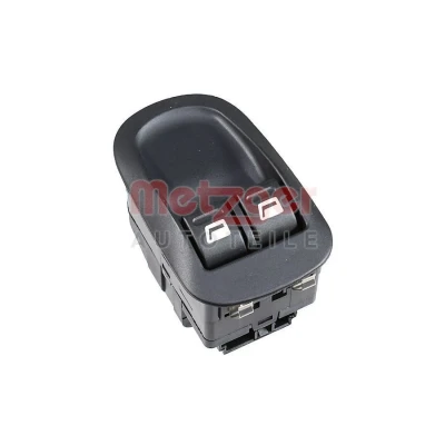 Billede af METZGER 09161053 Kontakt, rudehejs foran, i førerside med holderamme PEUGEOT: 206 Hatchback