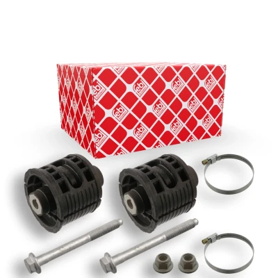 Billede af FEBI BILSTEIN 43745 Rep.sæt, bagbro Bagaksel venstre, højre med skruesæt, møtrik VOLKSWAGEN: Polo V Hatchback