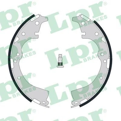 Billede af LPR 05290 Bremsebakker 254 52 TOYOTA: Land Cruiser Prado 70 SUV, 60, HILUX 5 Pick up
