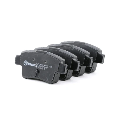 Billede af BREMBO P 23 104 Bremseklodser Ekskl. slidadvarselskontakt med bremsecaliperskruer tilbehør FIAT: Grande Punto Hatchback, Evo Hatchback