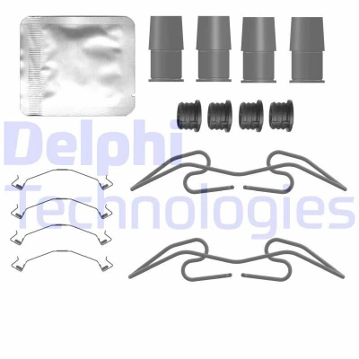 Billede af DELPHI LX0784 Tilbehørssæt, skivebremsebelægning SEAT: Leon IV Sportstourer, VOLKSWAGEN: Polo VI