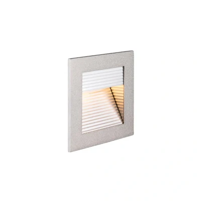 Billede af SLV Frame Curve LED indbygningslampe sølv