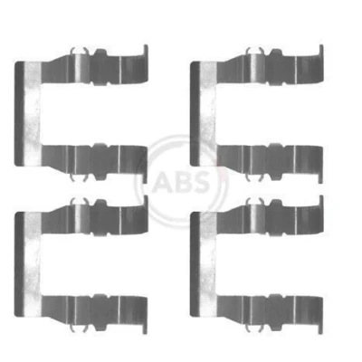 Billede af A.B.S. 1194Q Tilbehørssæt, skivebremsebelægning MITSUBISHI: Outlander 3, I SUV, Lancer 8, PEUGEOT: 3008
