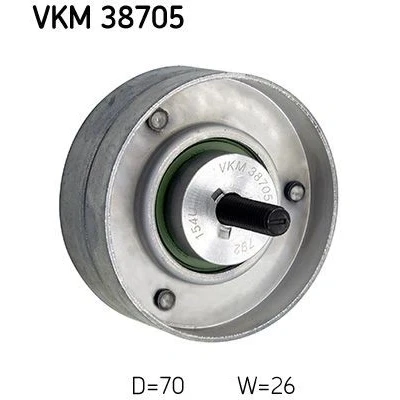 Billede af SKF VKM 38705 Remstrammerhjul med befæstelsesmateriale MINI: Hatchback