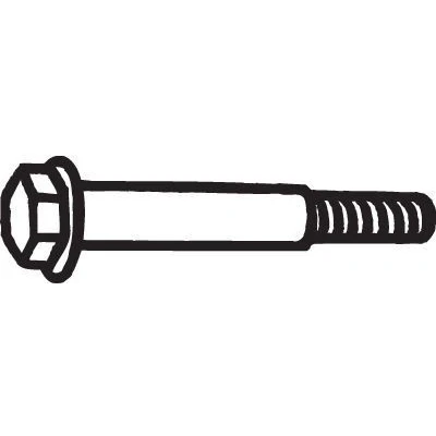Billede af BOSAL 258 895 Skrue, udstødningssystem M10 73