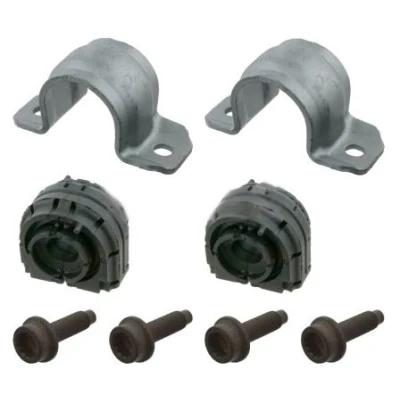 Billede af SWAG 32 92 3606 Rep.sæt, stabilisatorleje bagaksel med holder skruer VOLKSWAGEN: Golf 5, SKODA: Octavia 2 Combi, SEAT: Altea