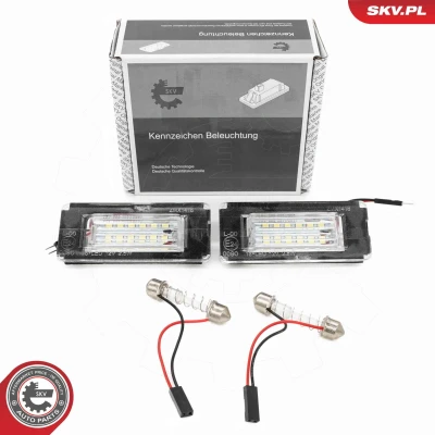 Billede af ESEN SKV 72SKV500 Nummerpladelys LED venstre, højre MINI: Hatchback